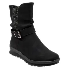 DAKOTA - Botín Casual Femenino Negro