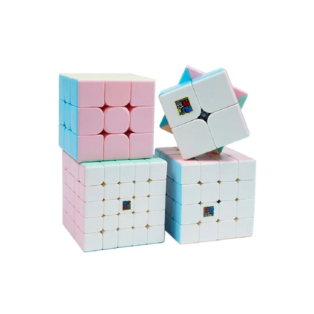 MOYU - Pack 2x2 3x3 4x4 5x5 MoYu Color Pastel