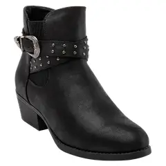 DAKOTA - Botín Casual Femenino Negro