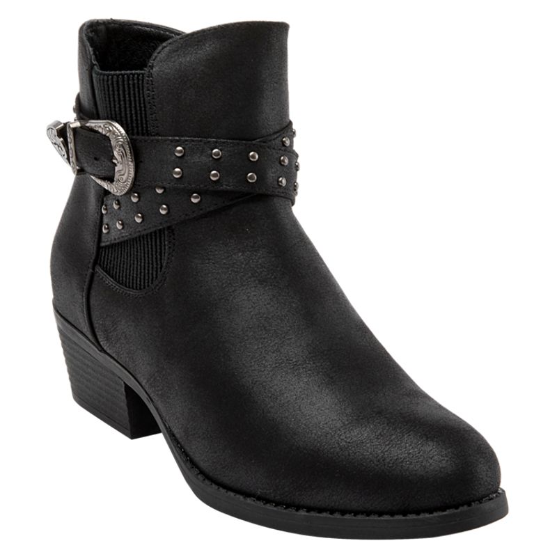 DAKOTA - Botín Casual Femenino Negro Dakota.