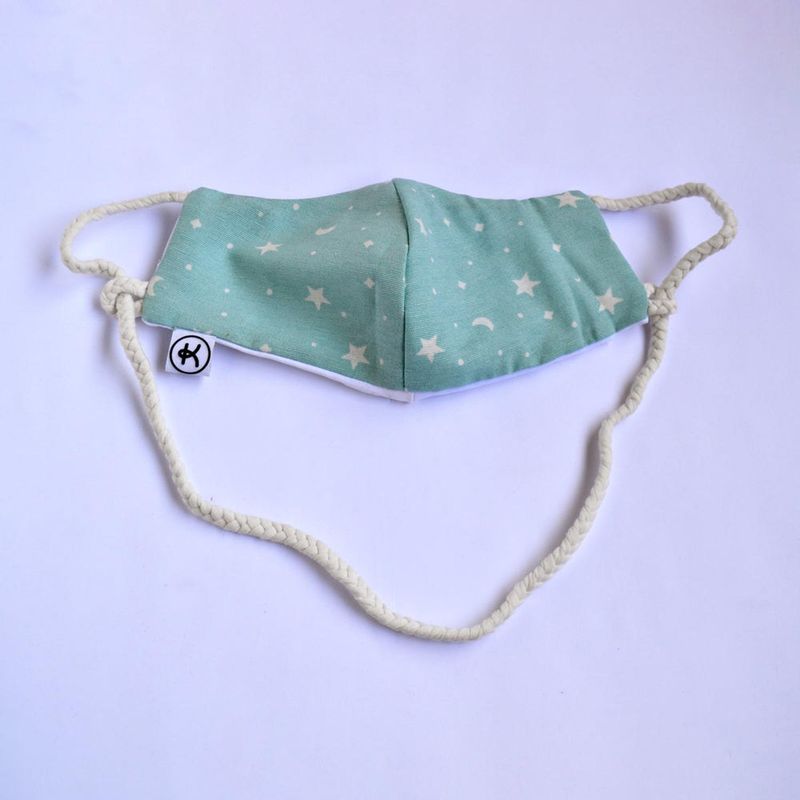 MINKA - Mascarilla Minka de tela Strap Galaxia noche