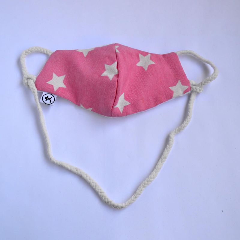 MINKA - Mascarilla Minka de tela Strap Cielo Rosa