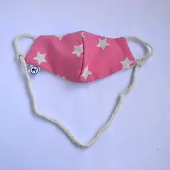 MINKA - Mascarilla de tela Strap Cielo Rosa