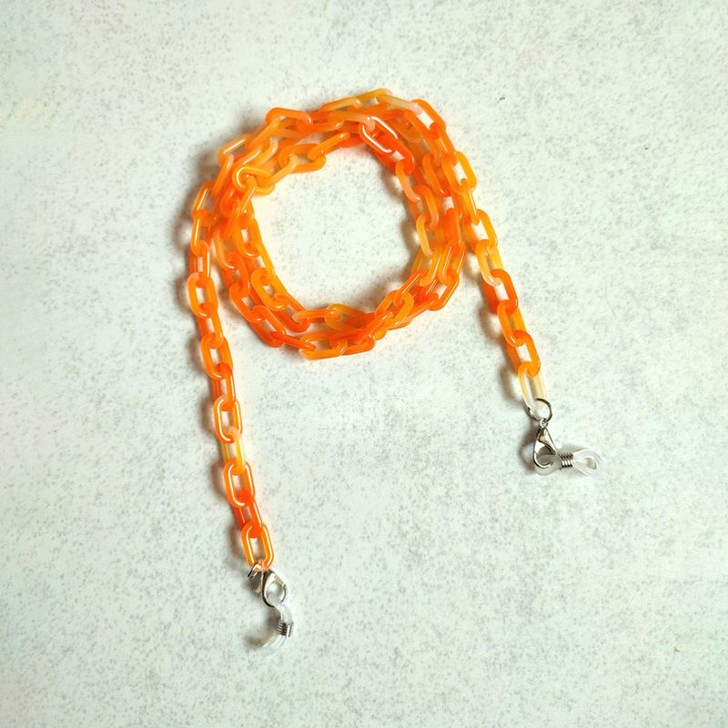 MINKA - Strap lentes Minka Cadena Naranja