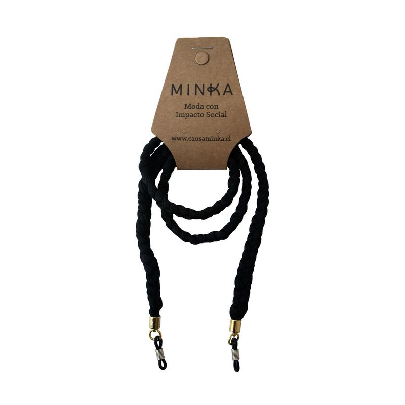MINKA - Strap lentes Minka Negro
