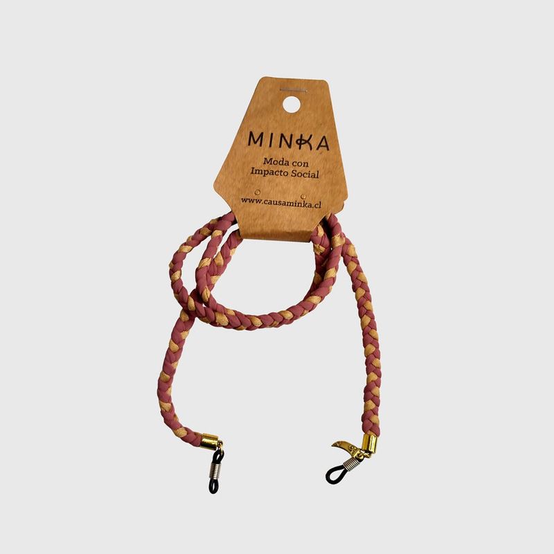 MINKA - Strap lentes Minka Arcilla Gold
