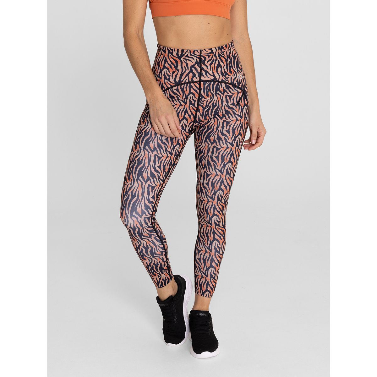 BSOUL - Calza 7/8 Mujer Ankle Helena Naranja BSOUL