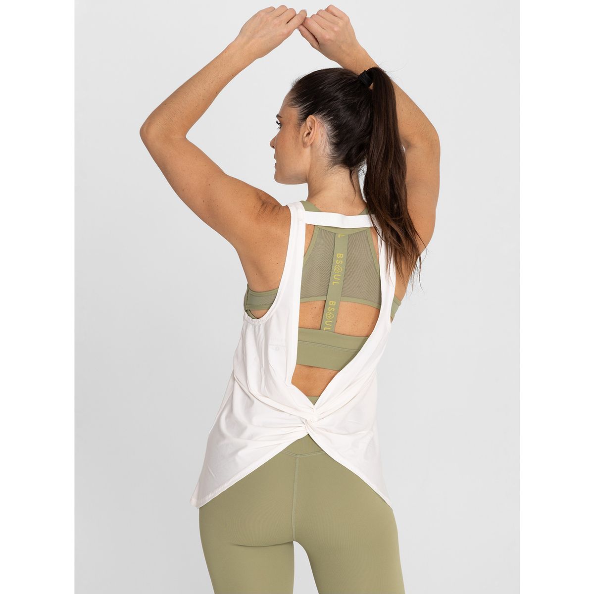 BSOUL - Polera deportiva Mujer Tank Cloe Arena BSOUL
