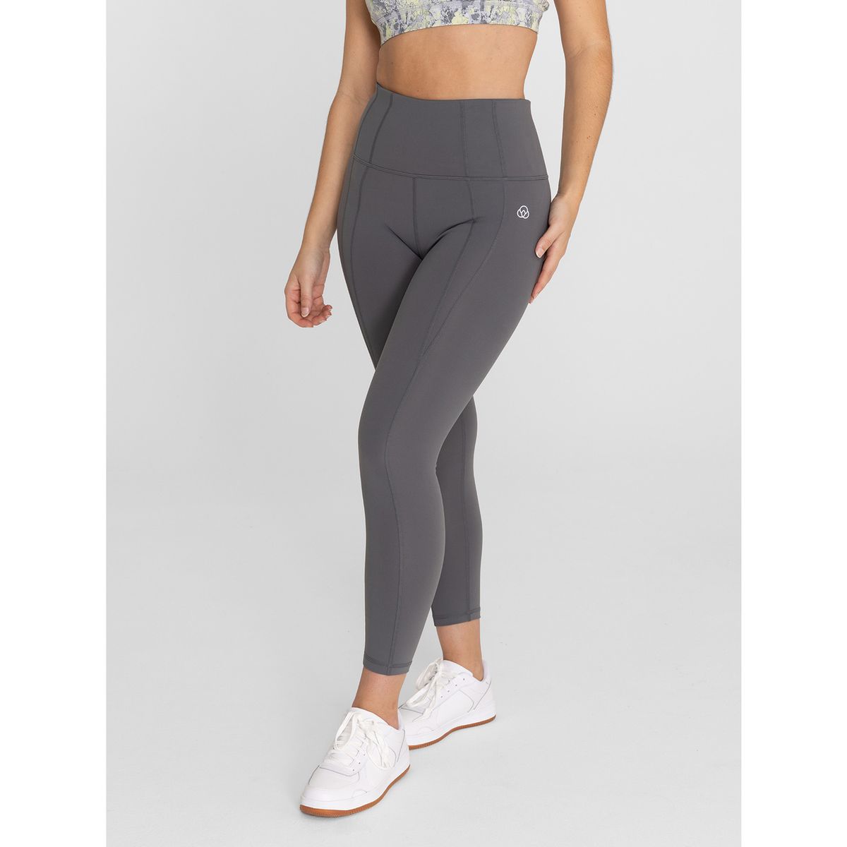 BSOUL - Calza 7/8 Mujer Ankle Alba Gris BSOUL