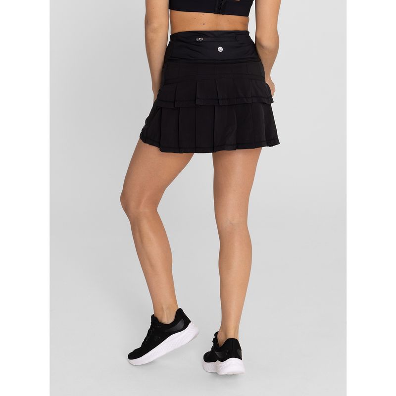 BSOUL - Falda short Mujer Lia Negra BSOUL
