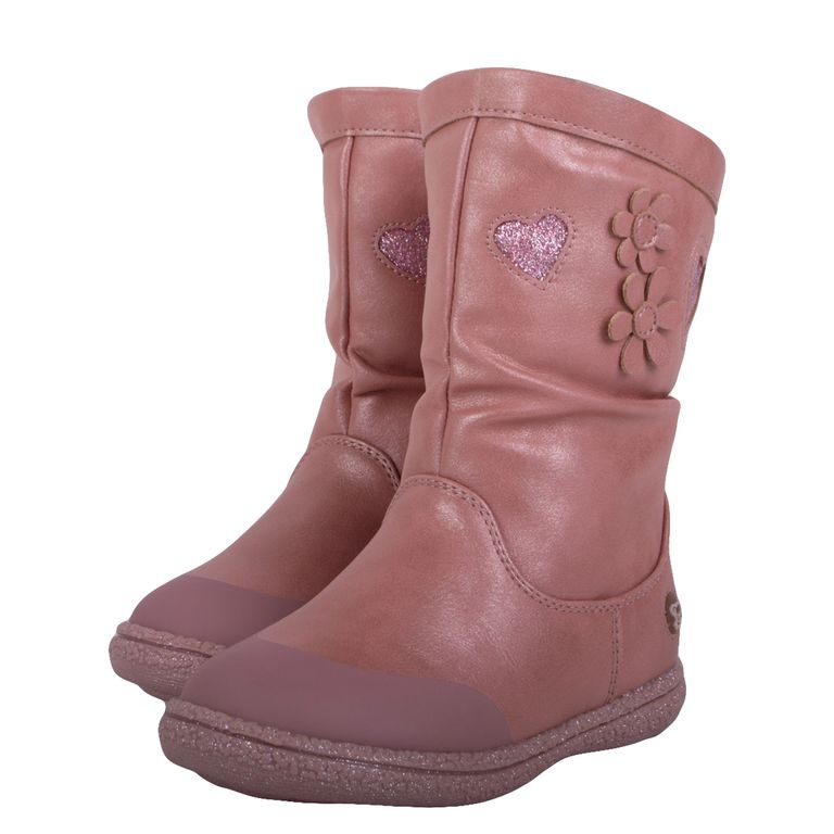 Bota Bebe Niña Rosado