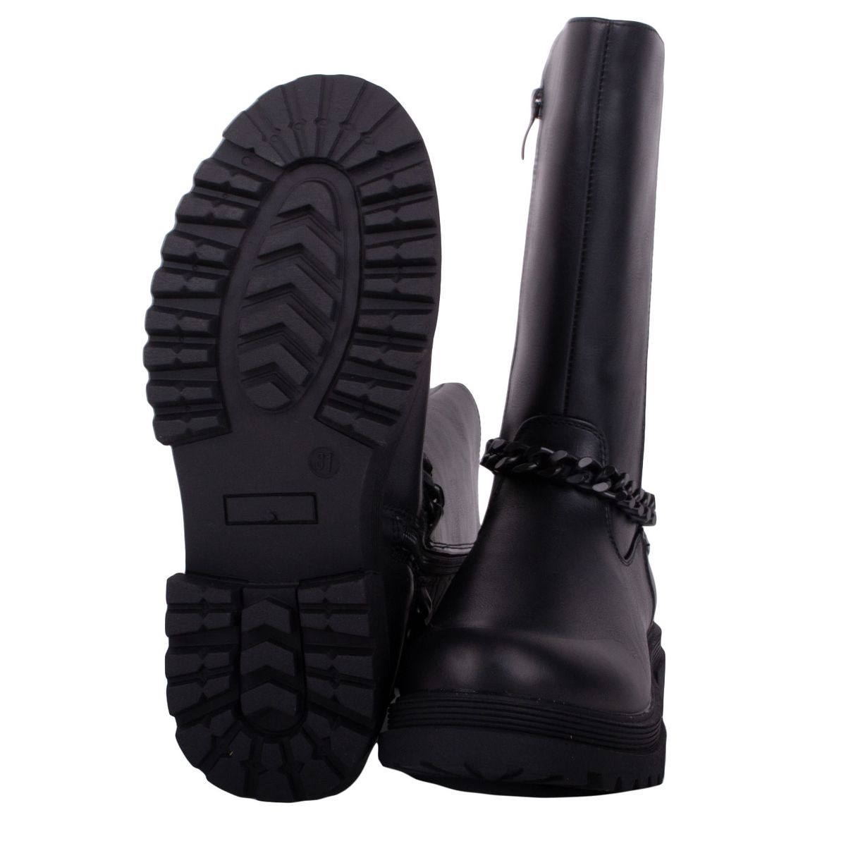 PILLIN - Bota Niña Negro Pillin PILLIN