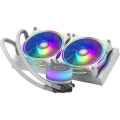 COOLER MASTER - MASTERLIQUID ML240 ILLUSION Blanco