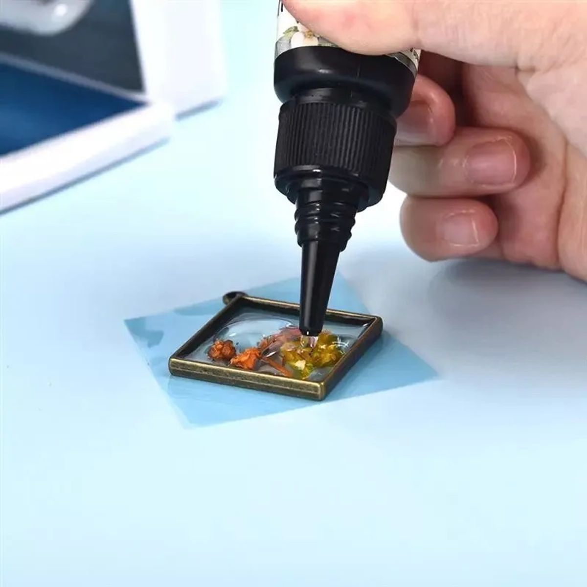 GENERICO - Resina Uv Cristal Curado Ultravioleta Bisuterías Joyas 1000g…