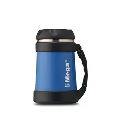 MEGA - Termo 0,5 Litros Power Steel Azul