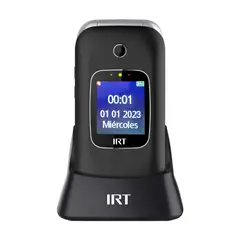 IRT - Teléfono Senior 4g S O S Para Adulto Mayor Almeja 330n