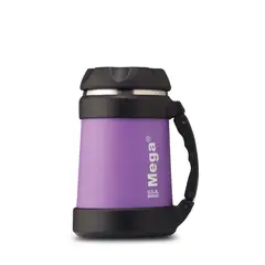 MEGA - Termo 0,5 Litros Power Steel Morado