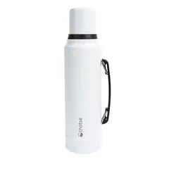 LHOTSE - Termo Liquido Acero Inoxidable Classic 1,3 lts White