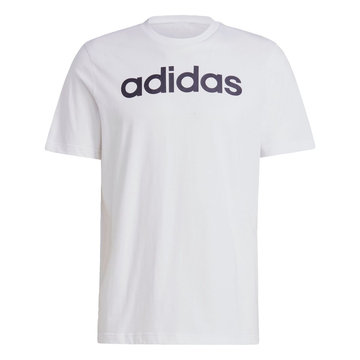 ADIDAS - Polera Essentials Logo Lineal Bordado Tejido Jersey
