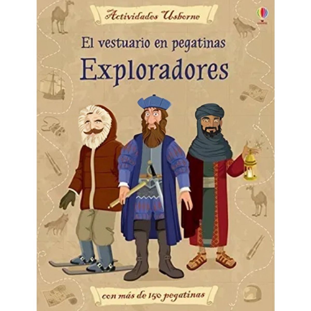 TOP10BOOKS - LIBRO Exploradores - Vestuario En Pegatinas
