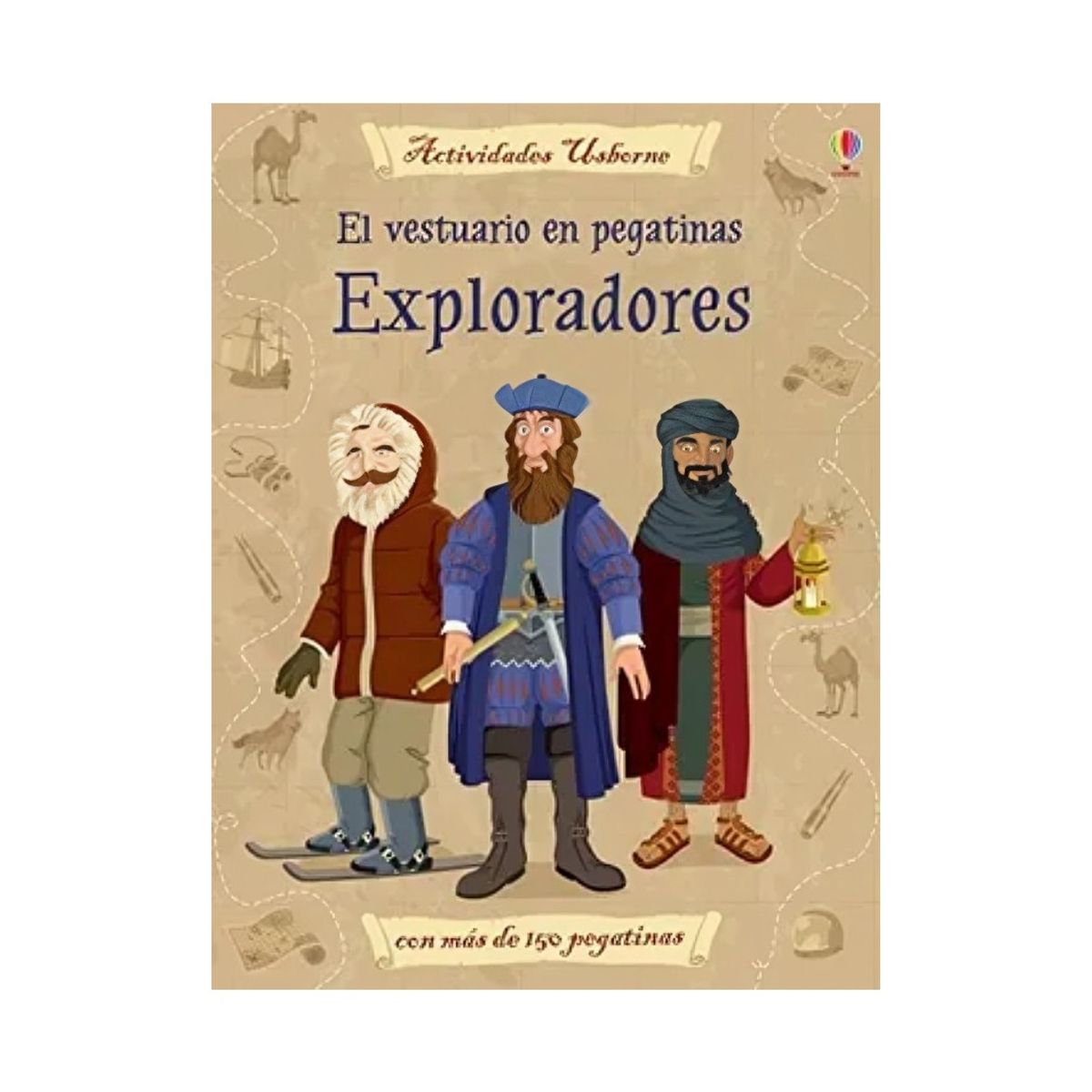 TOP10BOOKS - LIBRO Exploradores - Vestuario En Pegatinas