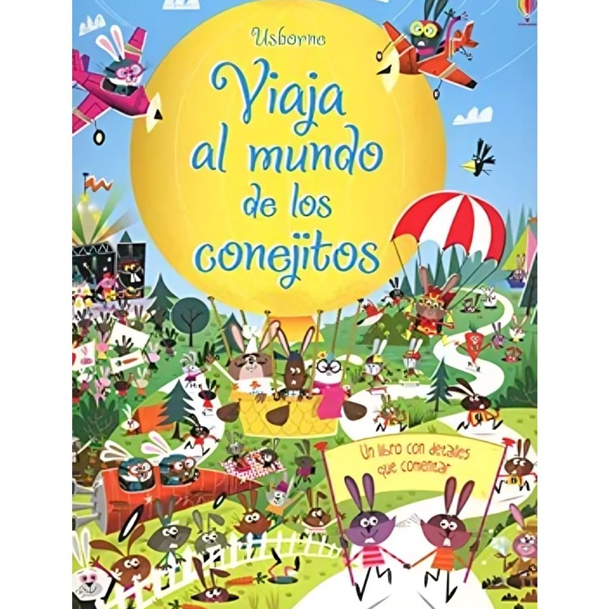TOP10BOOKS - LIBRO Viaja Al Mundo De Los Conejitos - Viaja Al Mundo De Los Conejitos