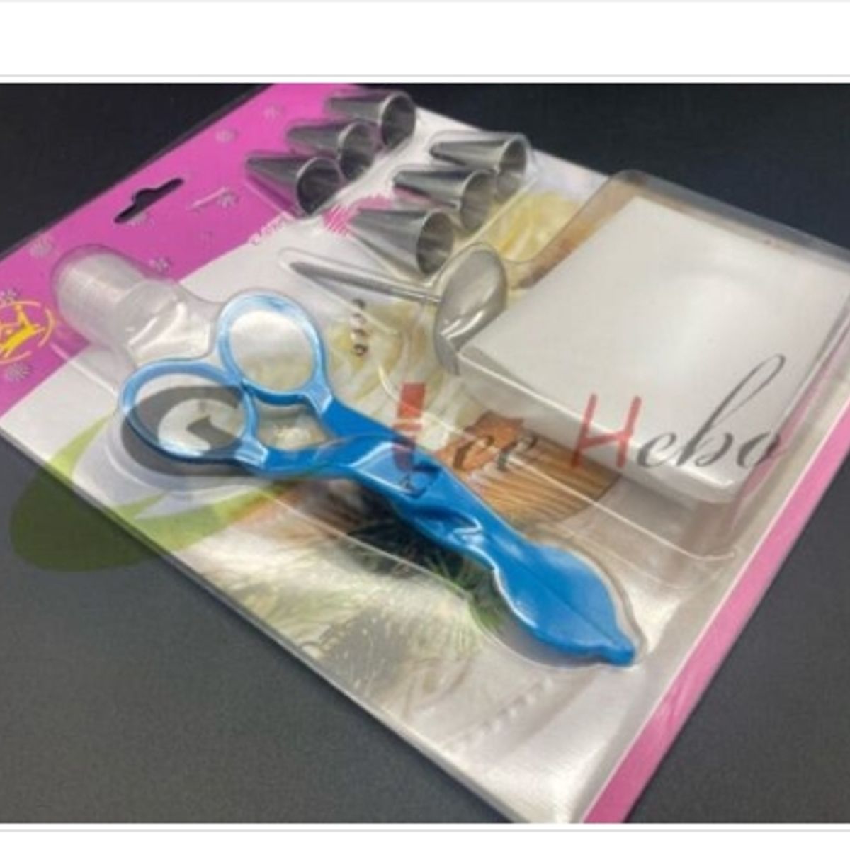 GENERICO - Decorador De Pastel Con 10 Piezas De Reposteria