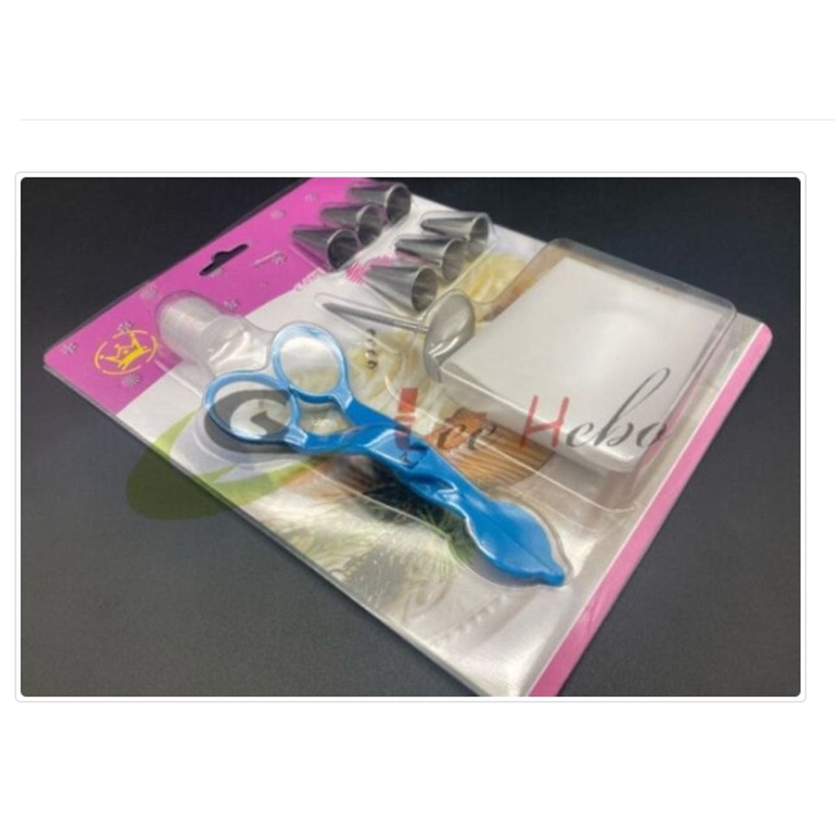 GENERICO - Decorador De Pastel Con 10 Piezas De Reposteria