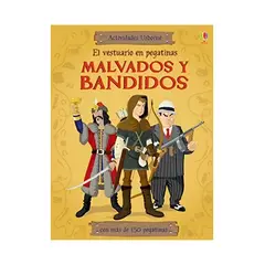 TOP10BOOKS - LIBRO Malvados Y Bandidos - Vestuario En Pegatinas