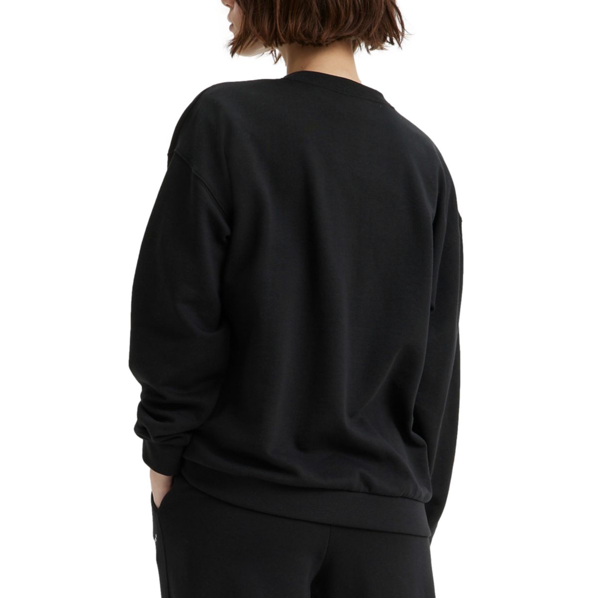 LEVIS - Polerón Mujer Regular Fit Everyday Mini Logo Negro Levis