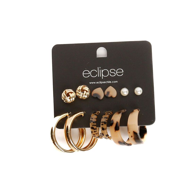 ECLIPSE - Set De Aros Maite Dorado Eclipse ECLIPSE