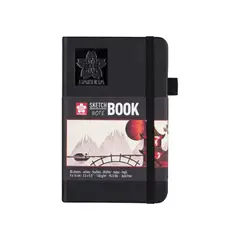 SAKURA - Sketchbook Hoja Blanco Crema 9x14cm 140gr 80hj