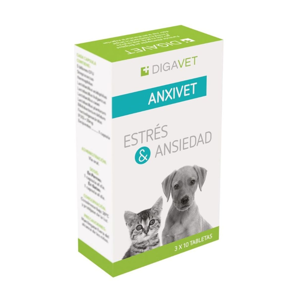 GENERICO - AnxiVet Estrés y Ansiedad Digavet 30 comprimidos