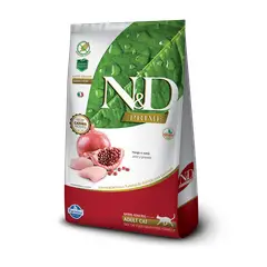 N&D - Prime Feline Gato Adulto Pollo y Granada 7,5 kg