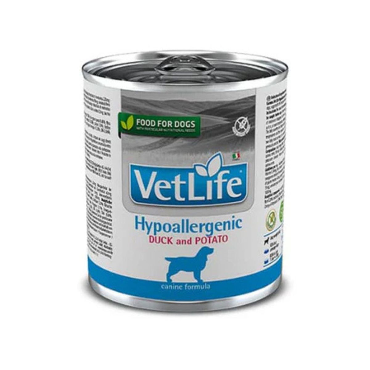 VETLIFE - Vet Life Lata Hypoallergenic Duck & Potato Perro 300 gr