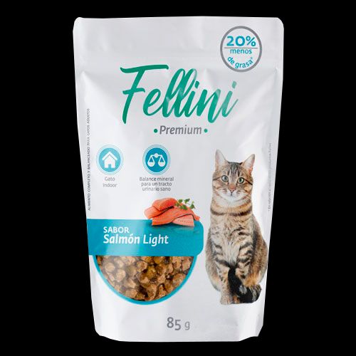 Fellini Salmon Light en Salsa 85 gr