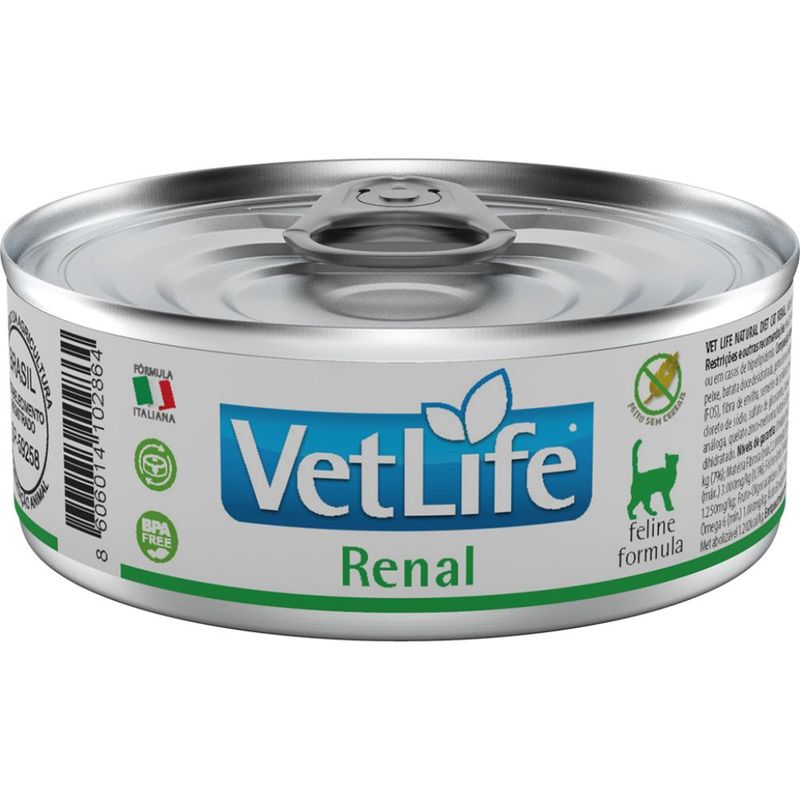 VETLIFE - Vet Life Lata Renal Gato 85 gr
