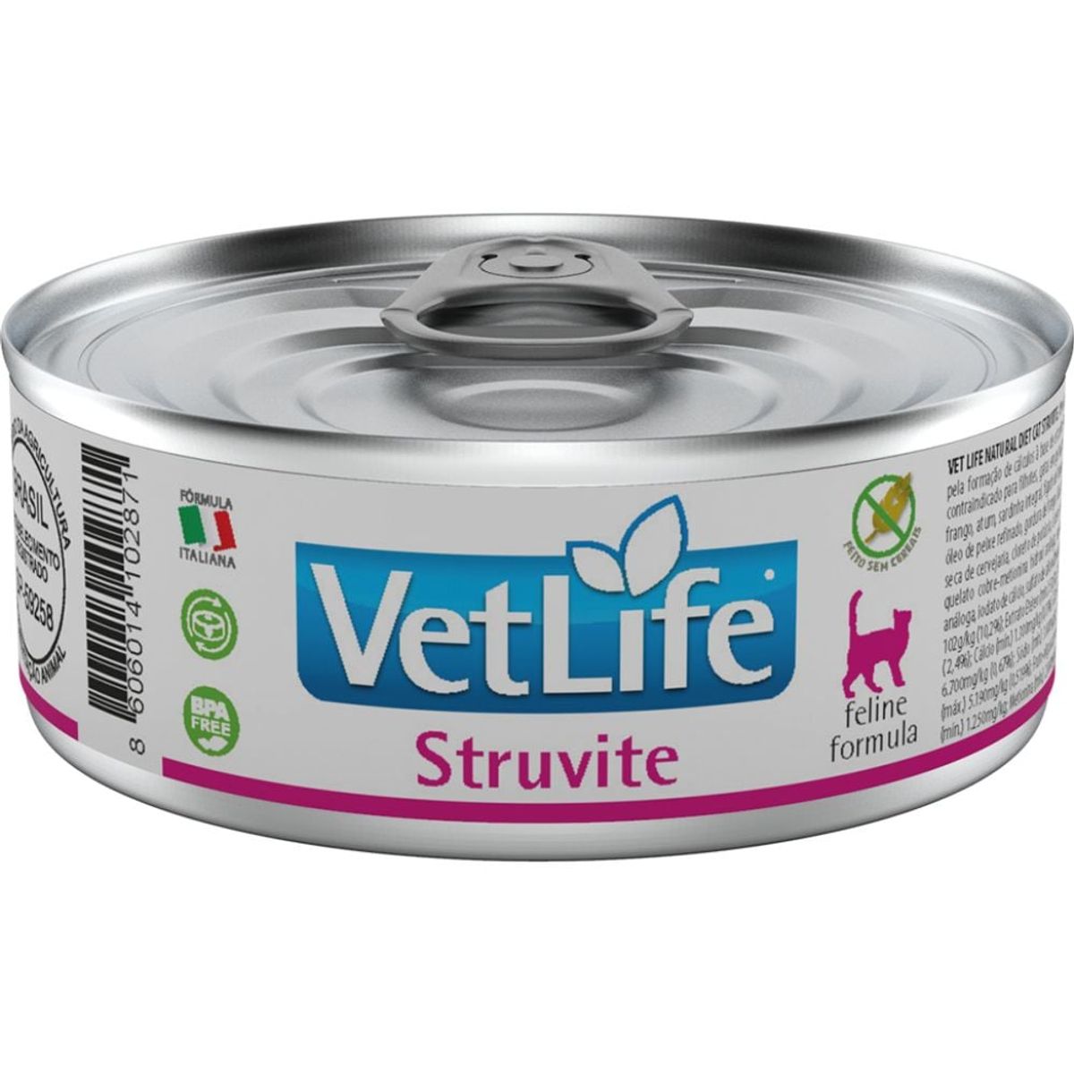 VETLIFE - Vet Life Lata Struvite Gato 85 gr