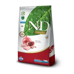 N&D - Prime Feline Gato Adulto Castrado Pollo y Granada 1,5 kg