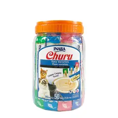 INABA - Churu Variedad Atún pack 50 tubos