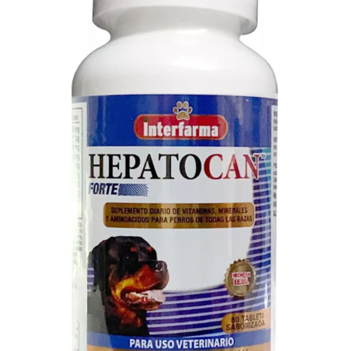 GENERICO - Hepatocan Forte Interfarma 60 comprimidos masticables
