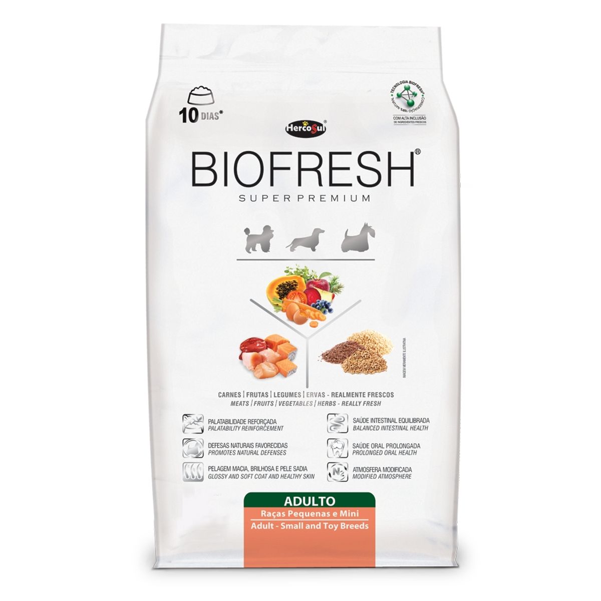 BIOFRESH - Biofresh Adulto Raza Pequeña y Mini 3 kg