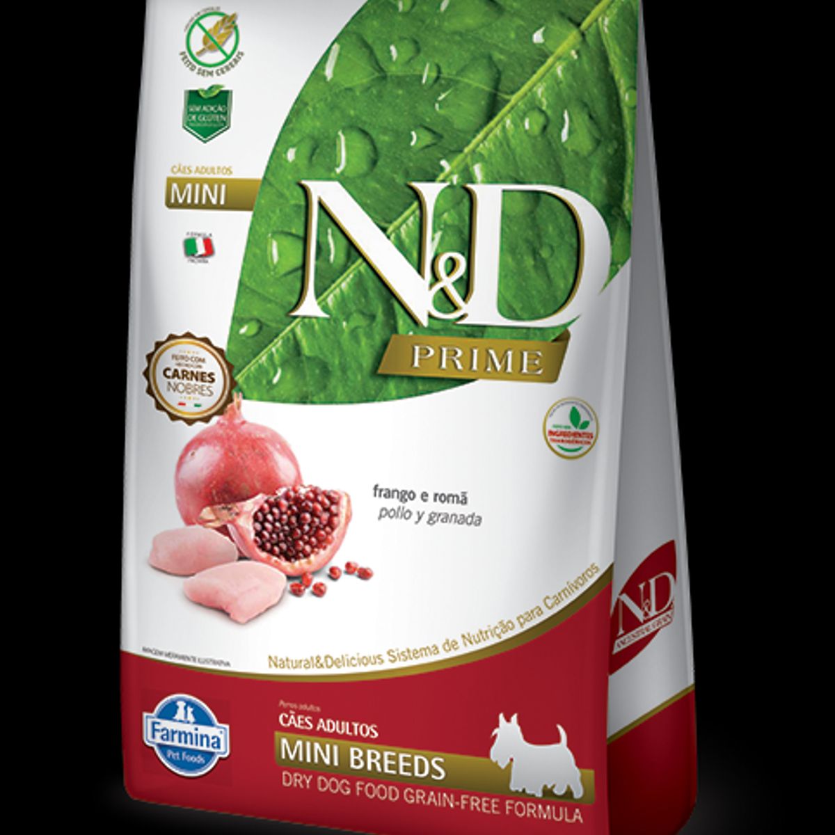 N&D - N&D Grain Free Perro Adult Mini Pollo y Granada 2,5 kg