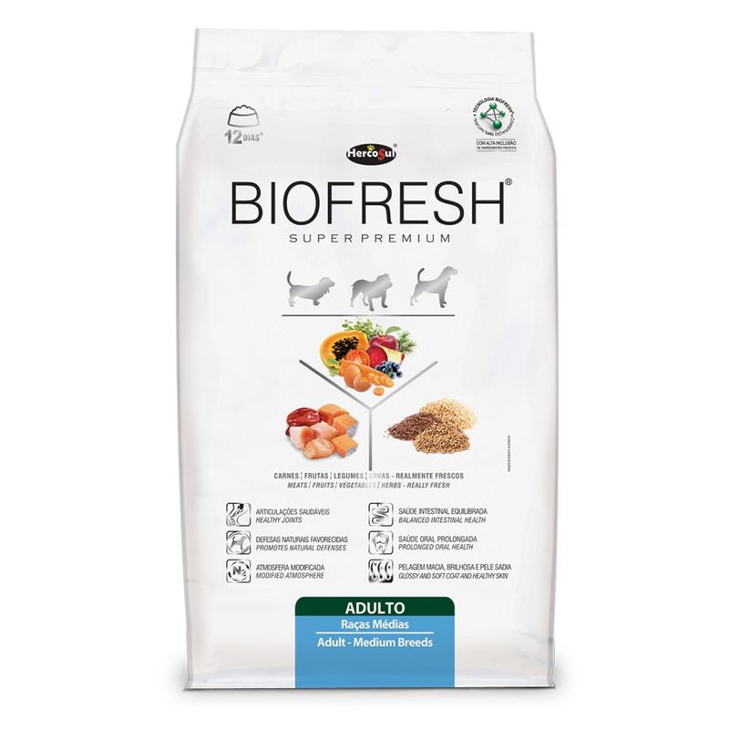 BIOFRESH - Biofresh Adulto Raza Mediana 10 kg