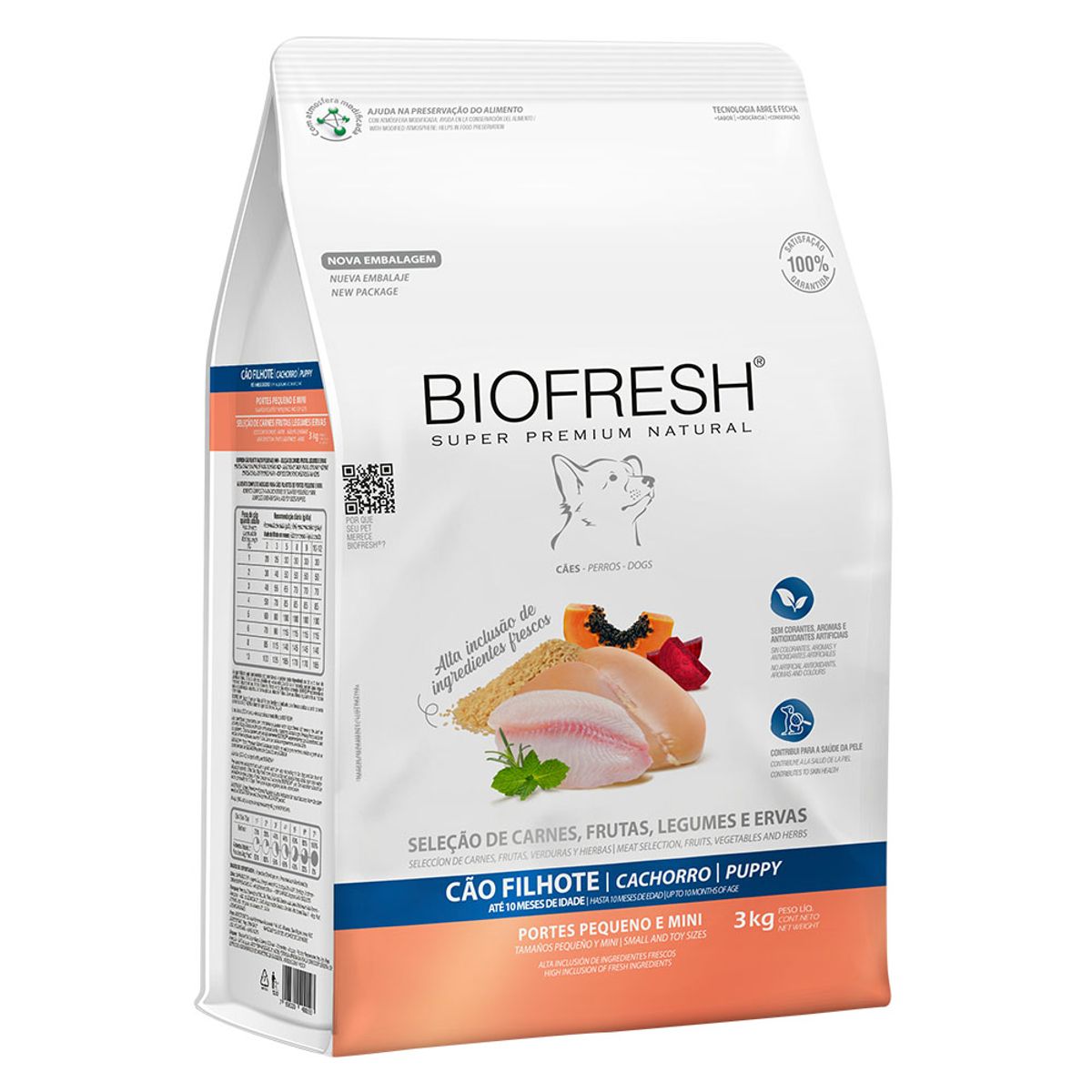 BIOFRESH - Biofresh Cachorro Raza Pequeña y Mini 3 kg