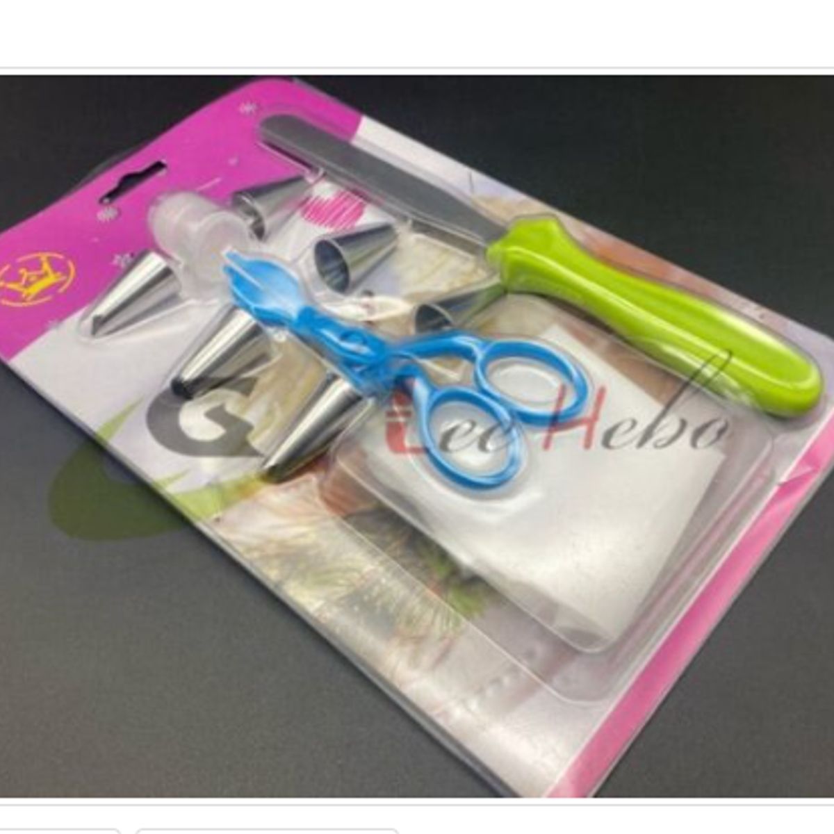 GENERICO - Decorador Manga De Pastel Con 10 Piezas Para Reposteria