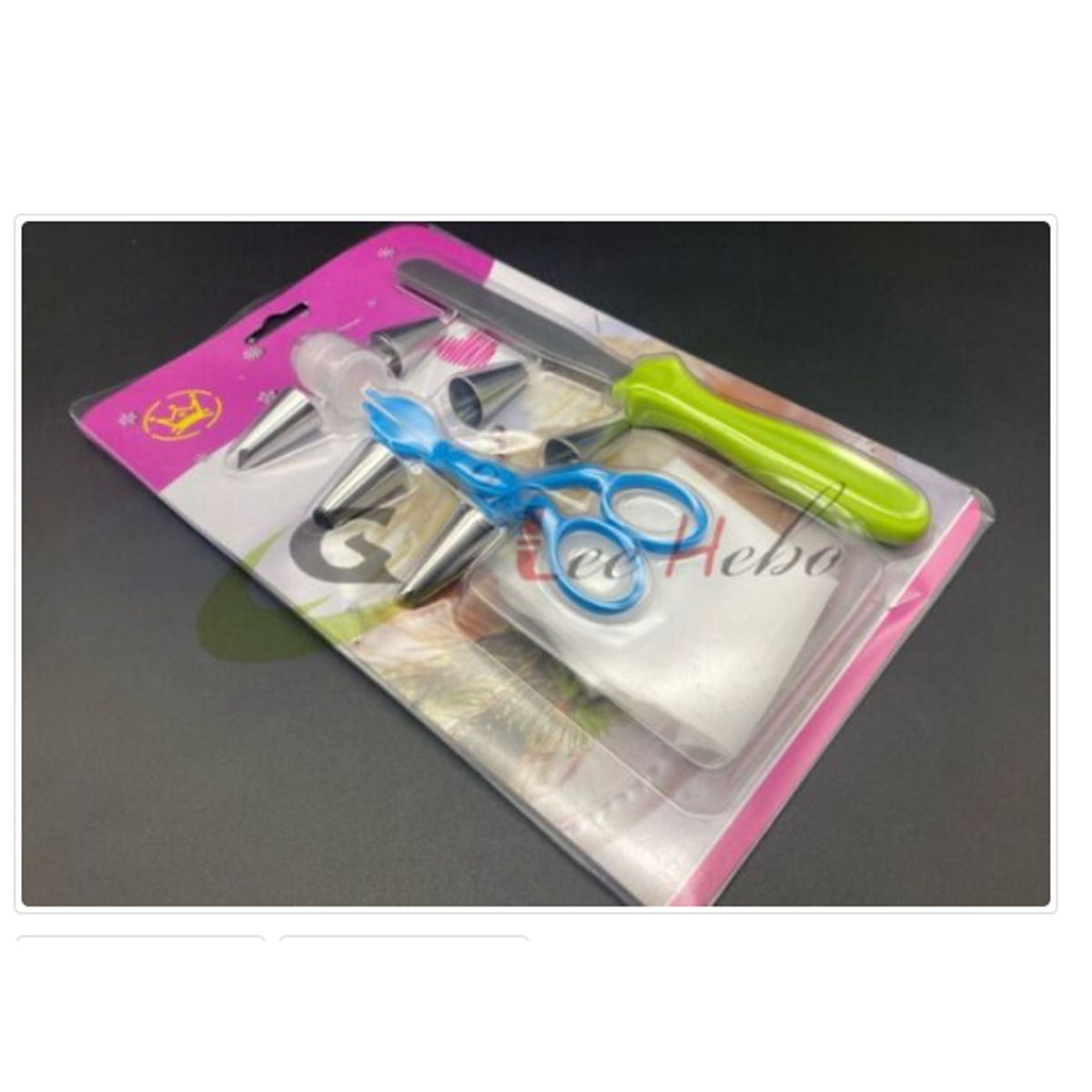 GENERICO - Decorador Manga De Pastel Con 10 Piezas Para Reposteria