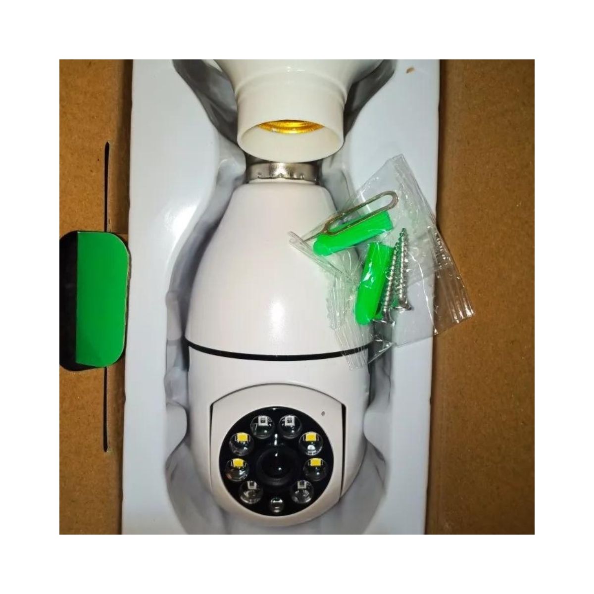 GENERICO - Cámara de Seguridad Panorámica con WIFI