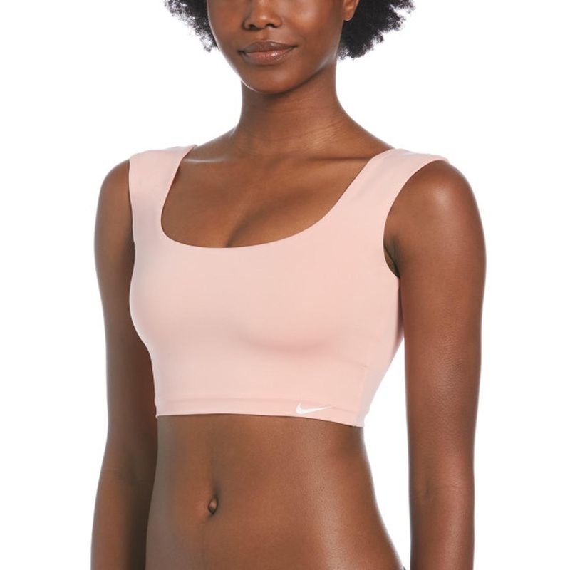 NIKE SWIM - Crop Top NESSC235 Nike Swim Coral - Coral