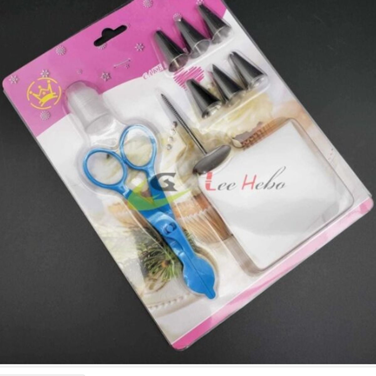 GENERICO - Decorador De Manga Tijera Para Pastel Con 10  Piezas De Repostería